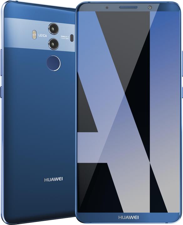 Actual product image Huawei Mate 10 Pro (128 GB, Midnight Blue, 6", Dual SIM, 20 Mpx, 4G)
