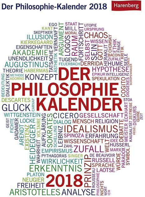 Produktbild Der Philosophie-Kalender - Kalender 2018