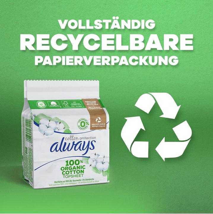 Actual product image Always Cotton Protection (18 x, Sanitary pads)
