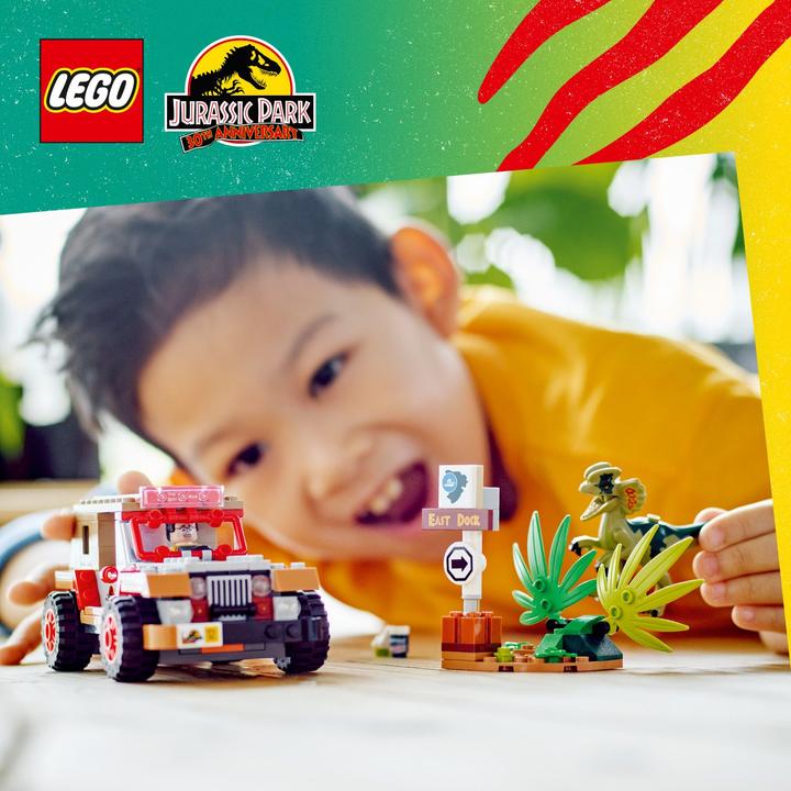 Actual product image LEGO Ambush of the Dilophosaurus (76958, LEGO Jurassic World)