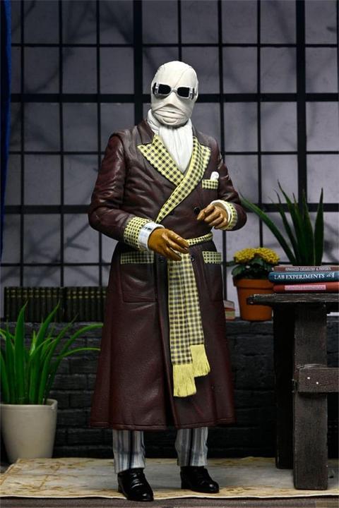 Actual product image Neca Universal Monsters Action Figure Ultimate Invisible Man (Kemp House) (Colour) 18 cm