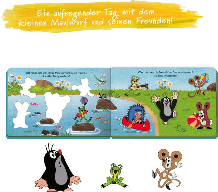 Actual product image The Little Mole My First Peephole Book (German)