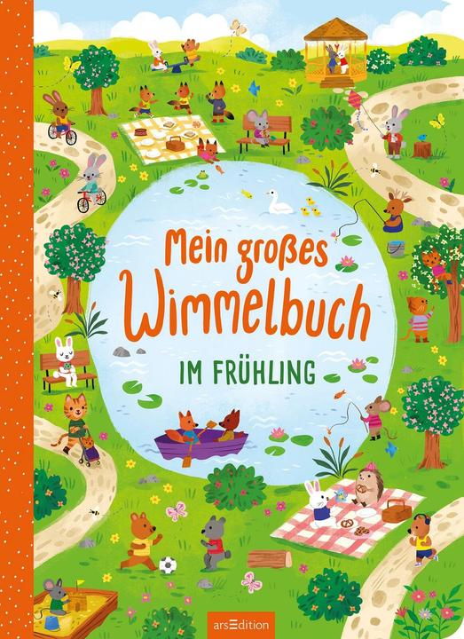 Image du produit Mein grosses Wimmelbuch – Im Frühling (Allemand, Kathryn Selbert, 2024)