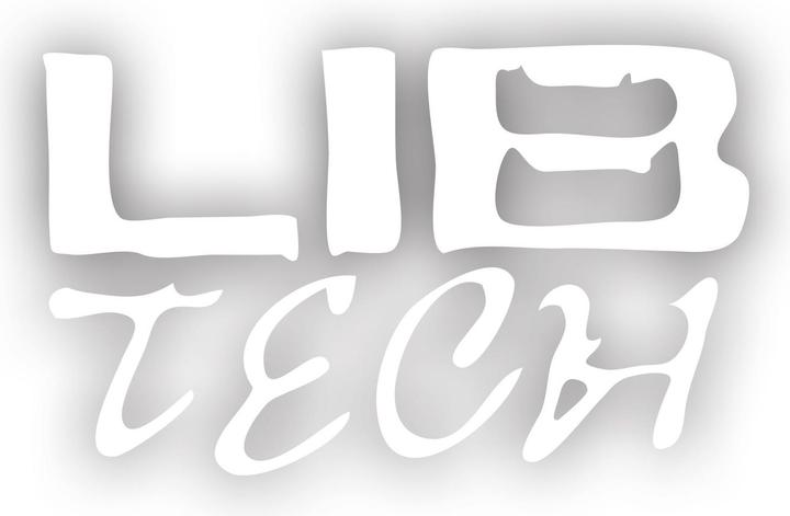 Produktbild Lib Tech Stacked Logo Diecut Sticker 2025