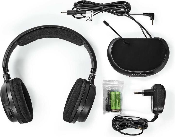 Produktbild Nedis HPRF200BK (keine Geräuschunterdrückung, 11 h, Kabellos)