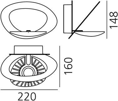 Produktbild Artemide Pirce Micro Soffitto (2768 lm)