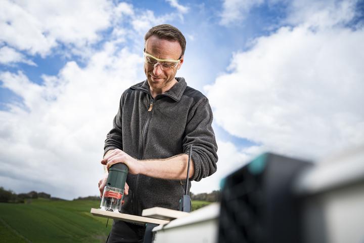 Produktbild wolfcraft wolfcraft 1 Bügelschutzbrille OUTDOOR klar (CE)