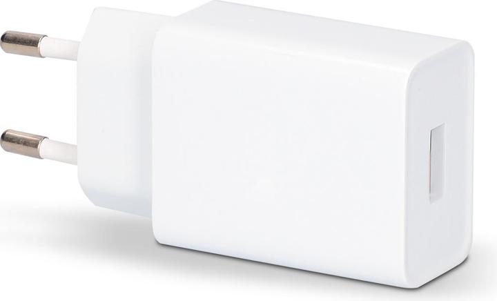Image du produit Contact Chargeur mural + câble Lightning MFI Apple-compatible 2.1A Blanc (10 W)