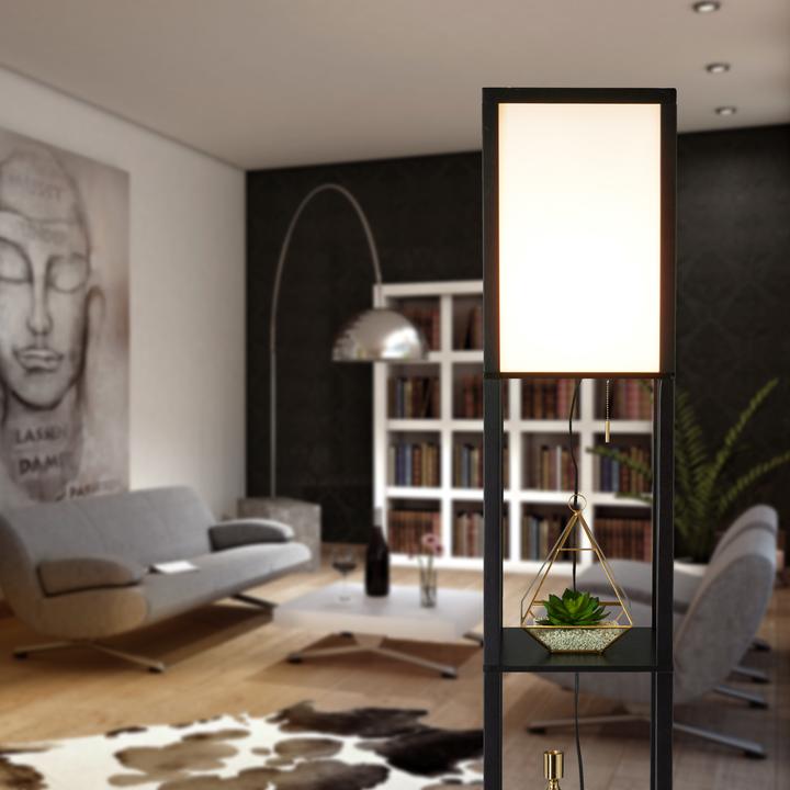 Actual product image Relaxdays Floor lamp (E27)