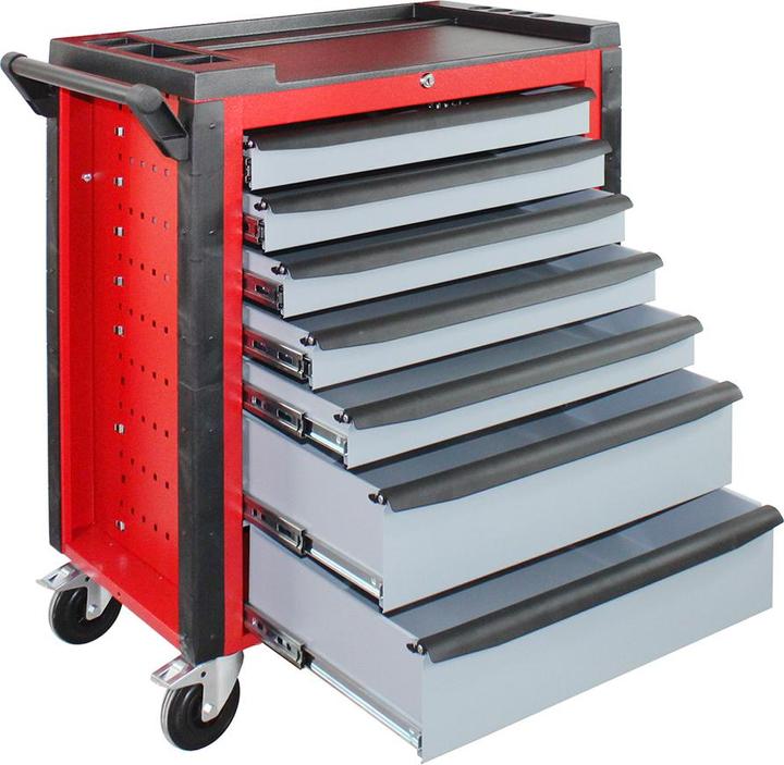 Produktbild ADB HQ Werkstattwagen schwarz 7 Schubladen (7 x)