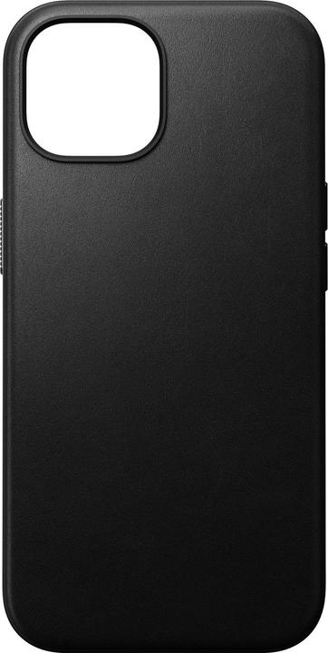 Image du produit Nomad Coque arrière en cuir moderne iPhone 15 noire (Apple iPhone 15)