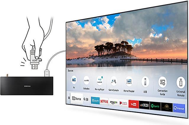 Image du produit Samsung Qe55q6f (55", LCD, 4K, 2017)