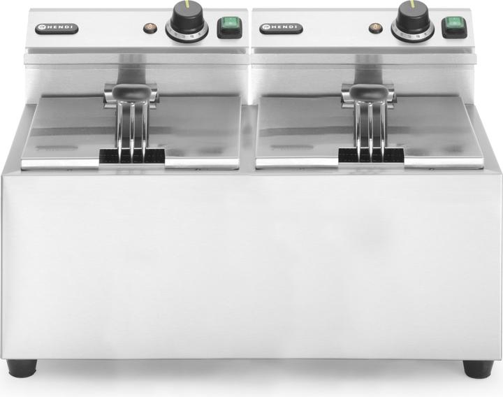 Image du produit Hendi Friteuse Profi Line 2x8 l 230V 2x3500W
