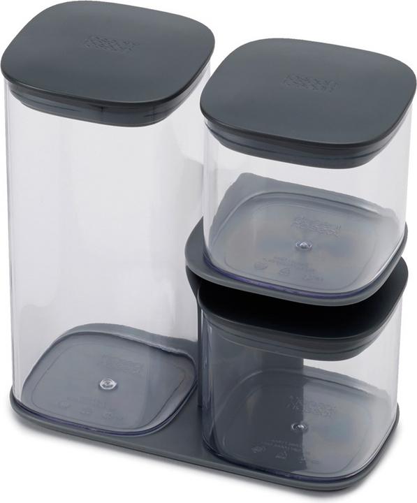 Produktbild Joseph Joseph Food Store Podium 3-tlg, grau (2.30 l)