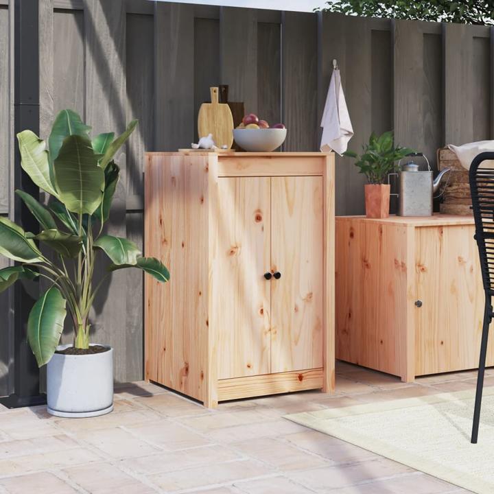 Produktbild VidaXL Outdoor-Küchenschrank Massivholz Kiefer,Material