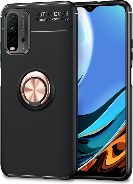 Immagine prodotto Nalia Custodia per cellulare in silicone ad anello (Xiaomi Redmi 9T)