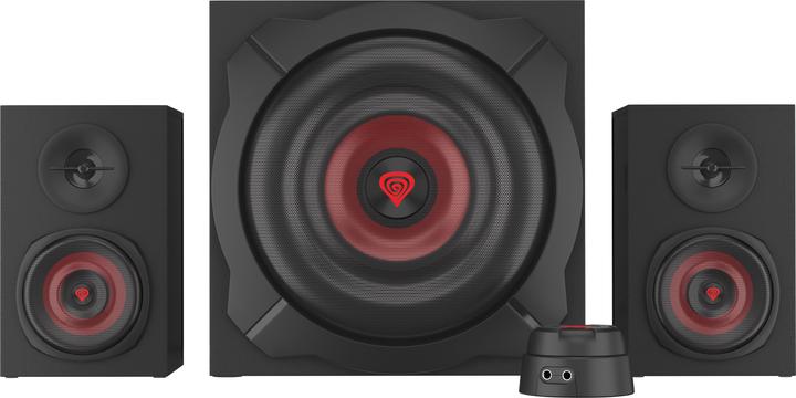 Genesis Helium 610BT Computer Speakers, Wired, Bluetooth, Black