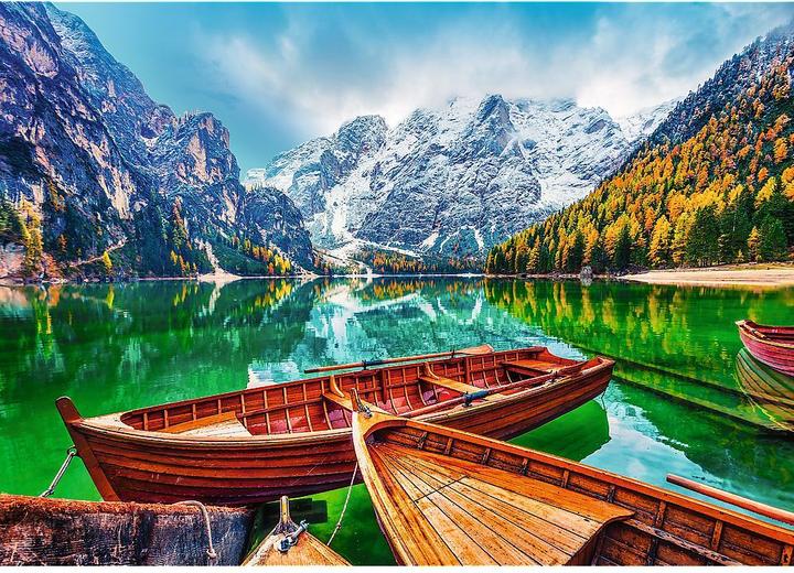 Produktbild Trefl Puzzle 500,Pragser Wildsee,Ital.37486 (500 Teile)