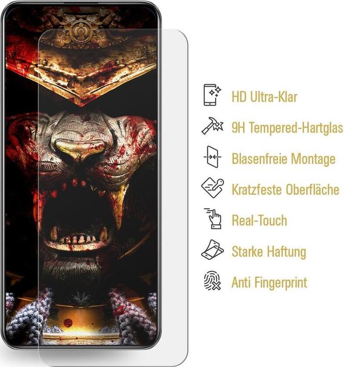 Produktbild Protectorking 2x 3D A++ echtes Tempered 9H Panzerhartglas KLAR (2 Stück, Xiaomi Mi 11 Lite)