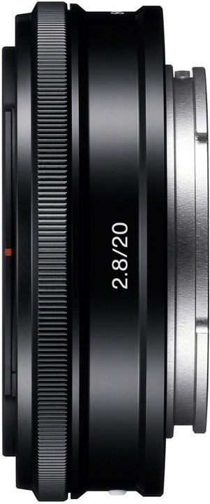 Actual product image Sony E 20mm f/2.8 E-Mount (Sony E, APS-C / DX)