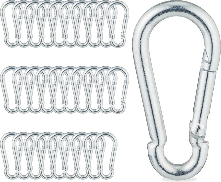 Relaxdays 30x carabiner