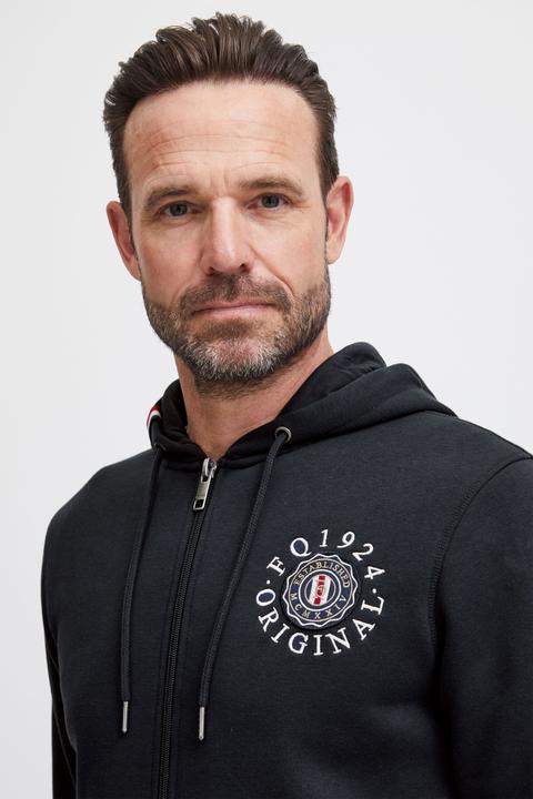Produktbild FQ1924 FQWilliam logo ziphoodie sweat - Sweatshirt - 21900563 (L)