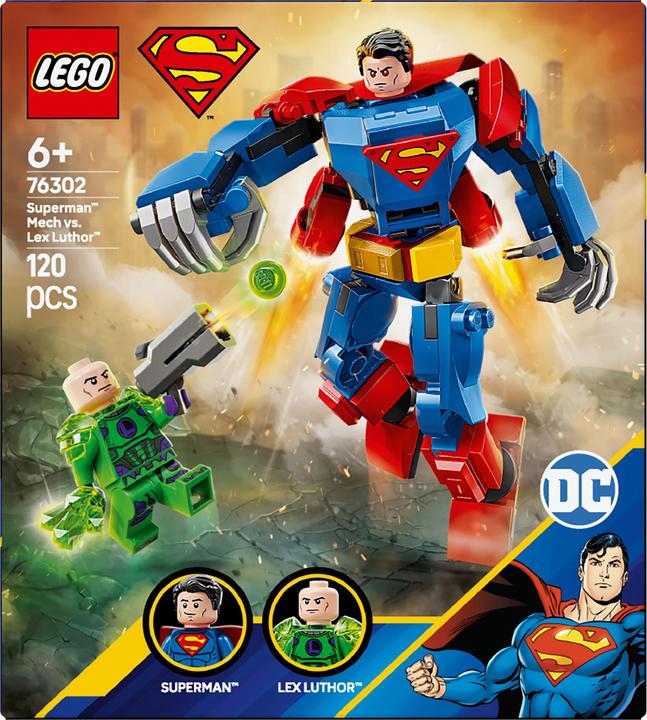 Produktbild LEGO Superman Mech vs. Lex Luthor (76302, LEGO DC)