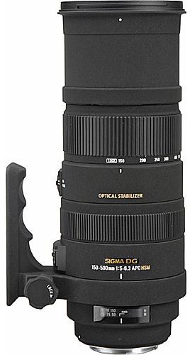 Produktbild Sigma Objektiv 150-500mm f/5-6.3 DG OS APO HSM, Canon (Canon EF, Vollformat)