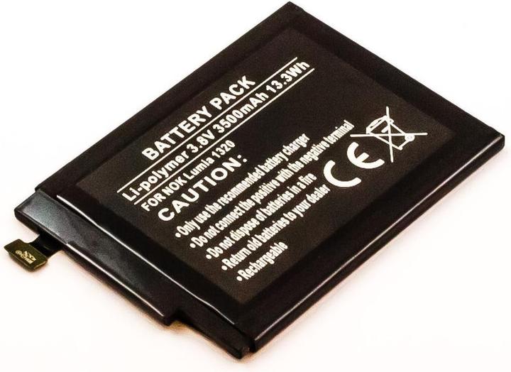 Actual product image AGI Battery compatible with Nokia Lumia 1320