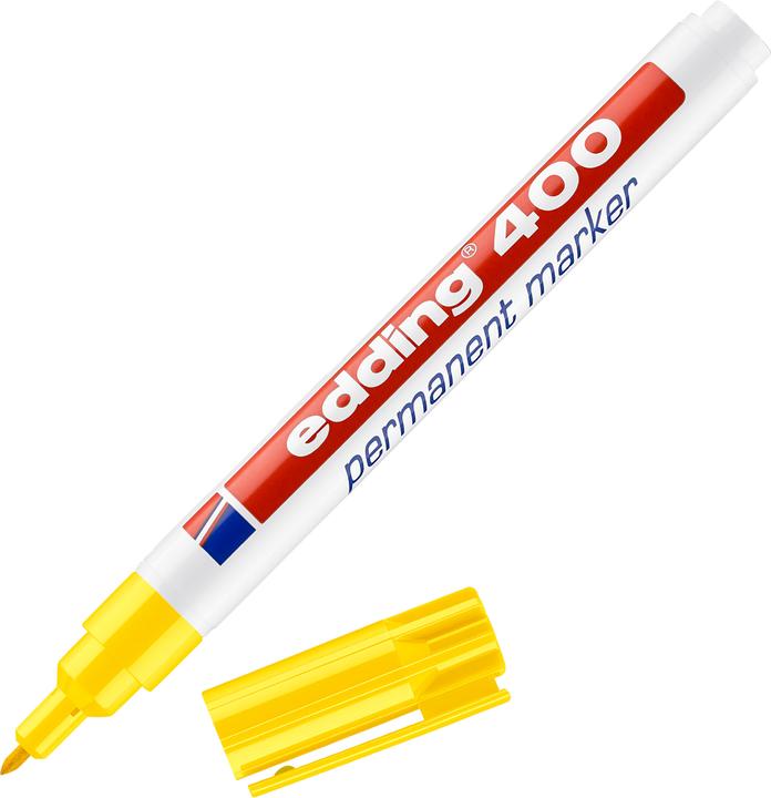 Actual product image Edding 400 (Yellow, 1 mm, 1 x)