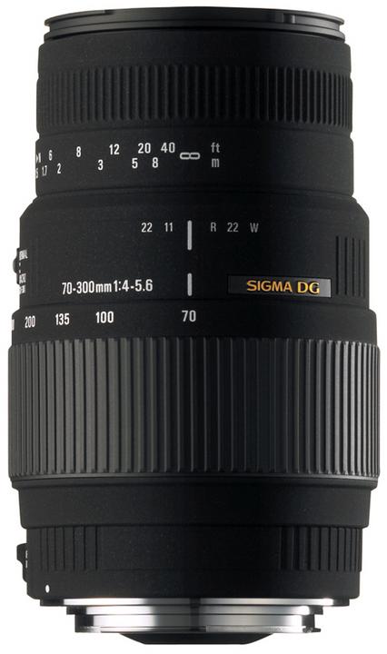 Sigma 70-300mm, f/4.0-5.6 DG Macro, Nikon (Nikon F, Vollformat)
