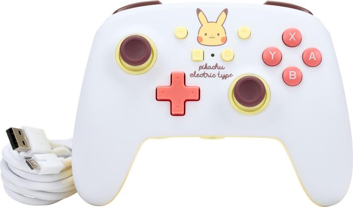 Actual product image PowerA Enhanced Wired Controller for Nintendo Switch - Pikachu Electric Type (Switch)