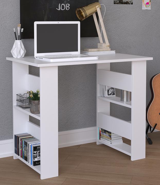 Immagine prodotto VCM Scrivania in legno Tavolo da computer Scrivania da lavoro Tavolo da ufficio Efilo (90 x 56 x 74 cm)
