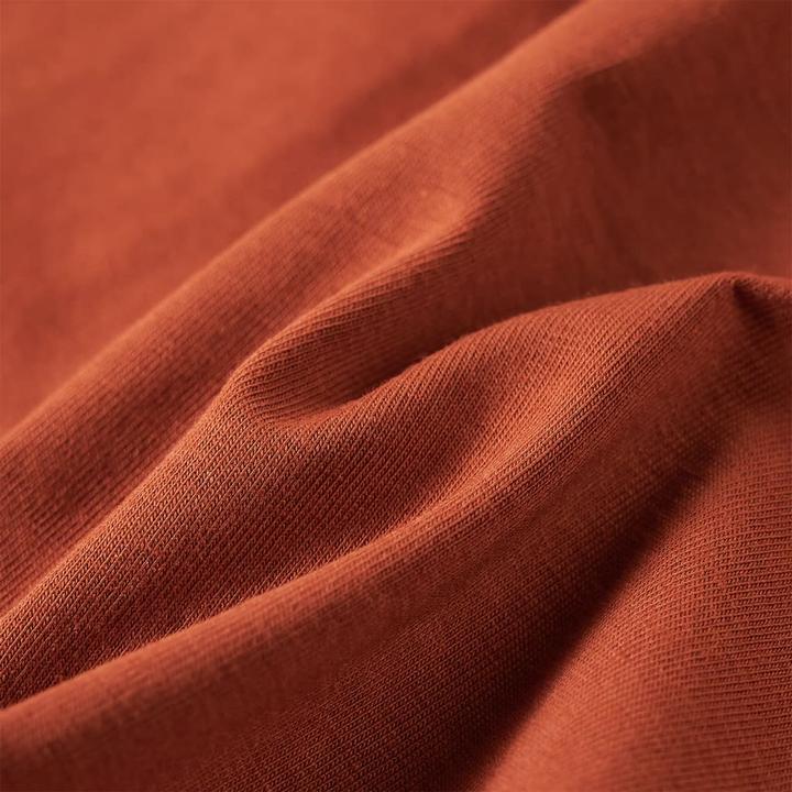 Image du produit VidaXL T-shirt manches longues enfant Cognac 140,Matière : 95% coton. 5 (140)