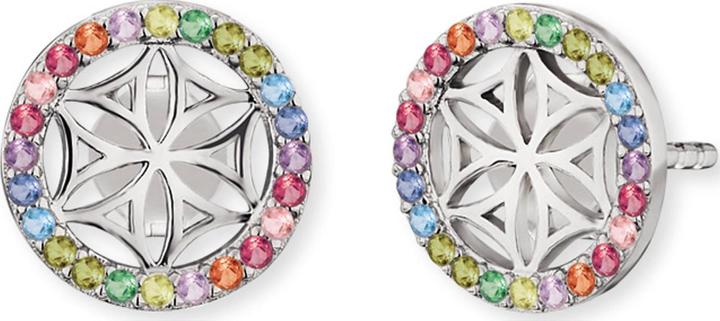 Actual product image Engelsrufer Stud earrings flower of life (925 silver)