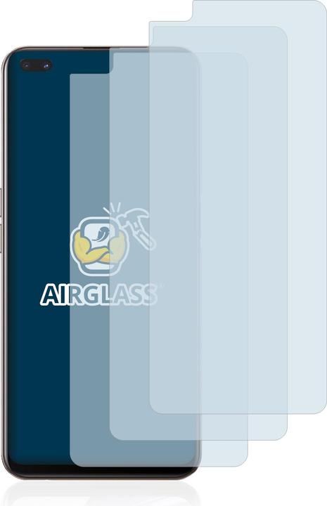 Produktbild BROTECT AirGlass Panzerglasfolie (3 Stück, Oppo Reno 4 Z 5G)