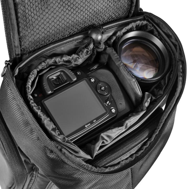 Immagine prodotto mantona Borsa fotografica premium (Borsa a tracolla per fotocamera, 19 l)