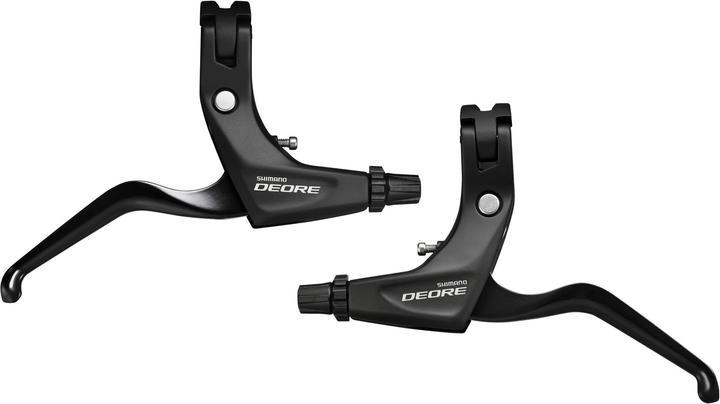 Actual product image Shimano Deore BL-T611 brake lever set V-brake (Front + Rear, Brake lever)