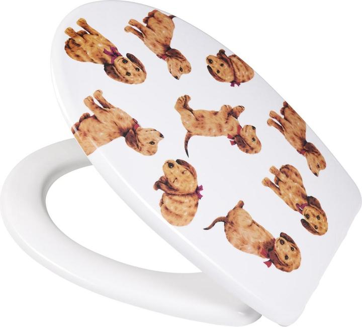 Image du produit Diaqua Abattant de toilettes Nice Slow Down Puppy