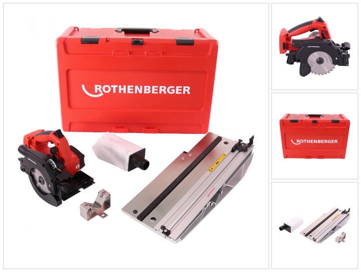 Immagine prodotto Rothenberger PIPECUT mini sega universale a batteria 18 V 125 mm + lama + custodia - senza batteria, senza carica