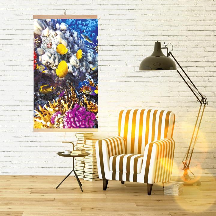 Productafbeelding Trio Infrarood verwarming - flexibele verwarmingsplaat 430W ontwerp 6 koraalrif, afmetingen 100x57cm (430 W)