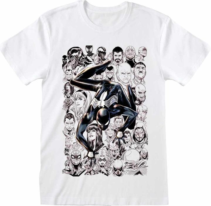 Immagine prodotto Spiderman Maglietta adulte unisexe con costume noir (M)