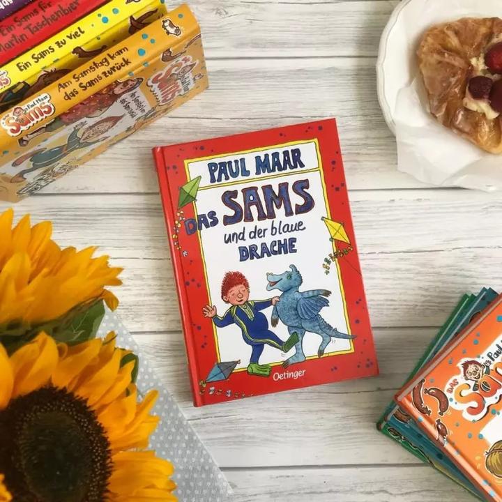 Productafbeelding Das Sams und der blaue Drache (Duits, Paul Maar, 2020)