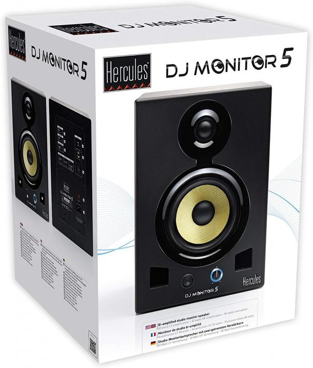 Image du produit Hercules DJ Monitor 5 (Actif, Couples, 2x 80 W)