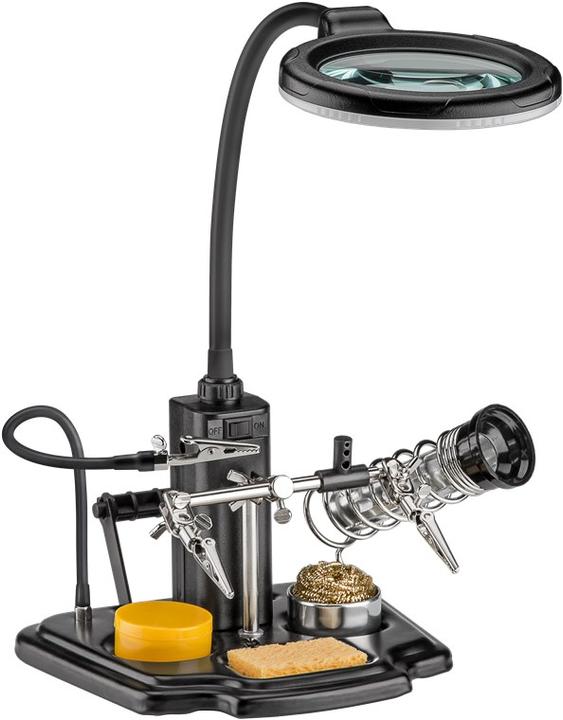 Immagine prodotto Goobay Ausilio per la saldatura con luce LED (Supporto/mano)