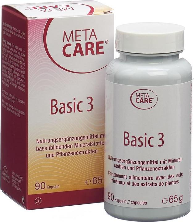 Produktbild Meta Care Basic 3 Kapsel (neu) (90 Stück, Kapseln, 115 g)