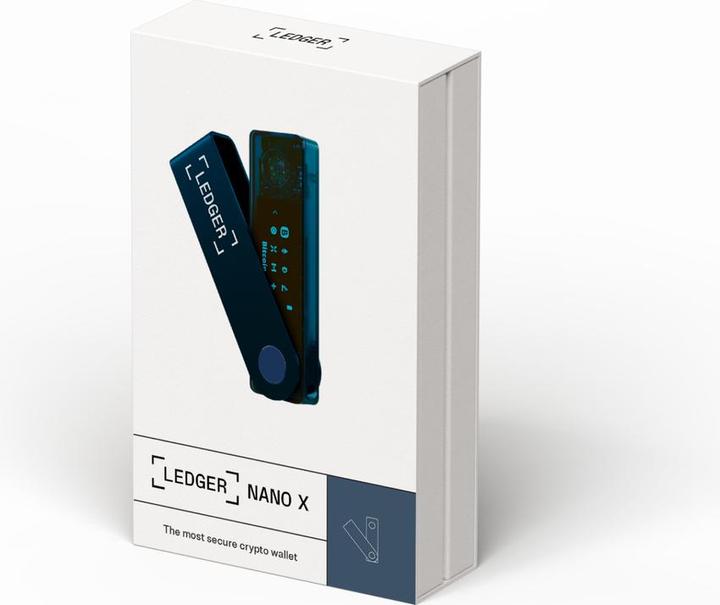 Produktbild Ledger Nano X - Sapphire Blue (Bitcoin, Ethereum Classic, Weitere)