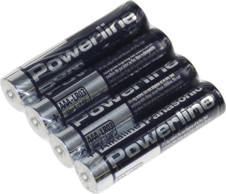 Actual product image Panasonic Battery Powerline -AAA Micro 48 pack - LR03AD (48 pcs., AAA, 1300 mAh)