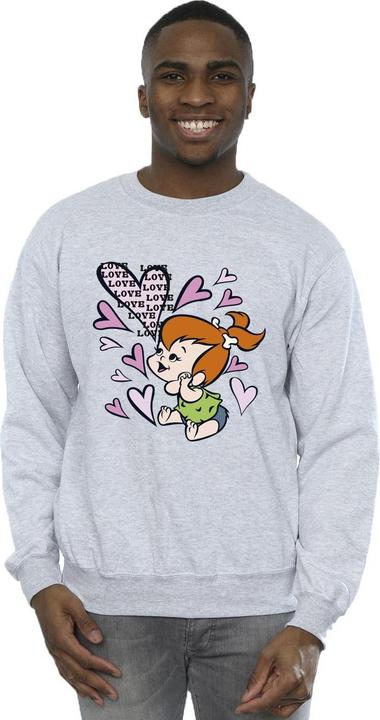 Produktbild The Flintstones Pebbles Love Love Love Sweatshirt (L)