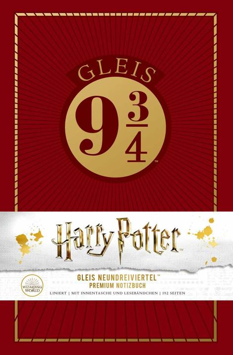 Actual product image Harry Potter: Track 9 ¾ Premium Notebook